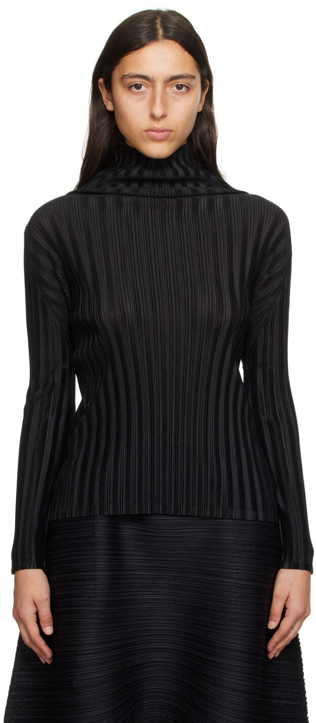 Черная водолазка Basics Pleats Please Issey Miyake, Черный, Черная водолазка Basics Pleats Please Issey Miyake
Черная водолазка Basics Pleats Please Issey Miyake, Черный, Черная водолазка Basics Pleats Please Issey Miyake