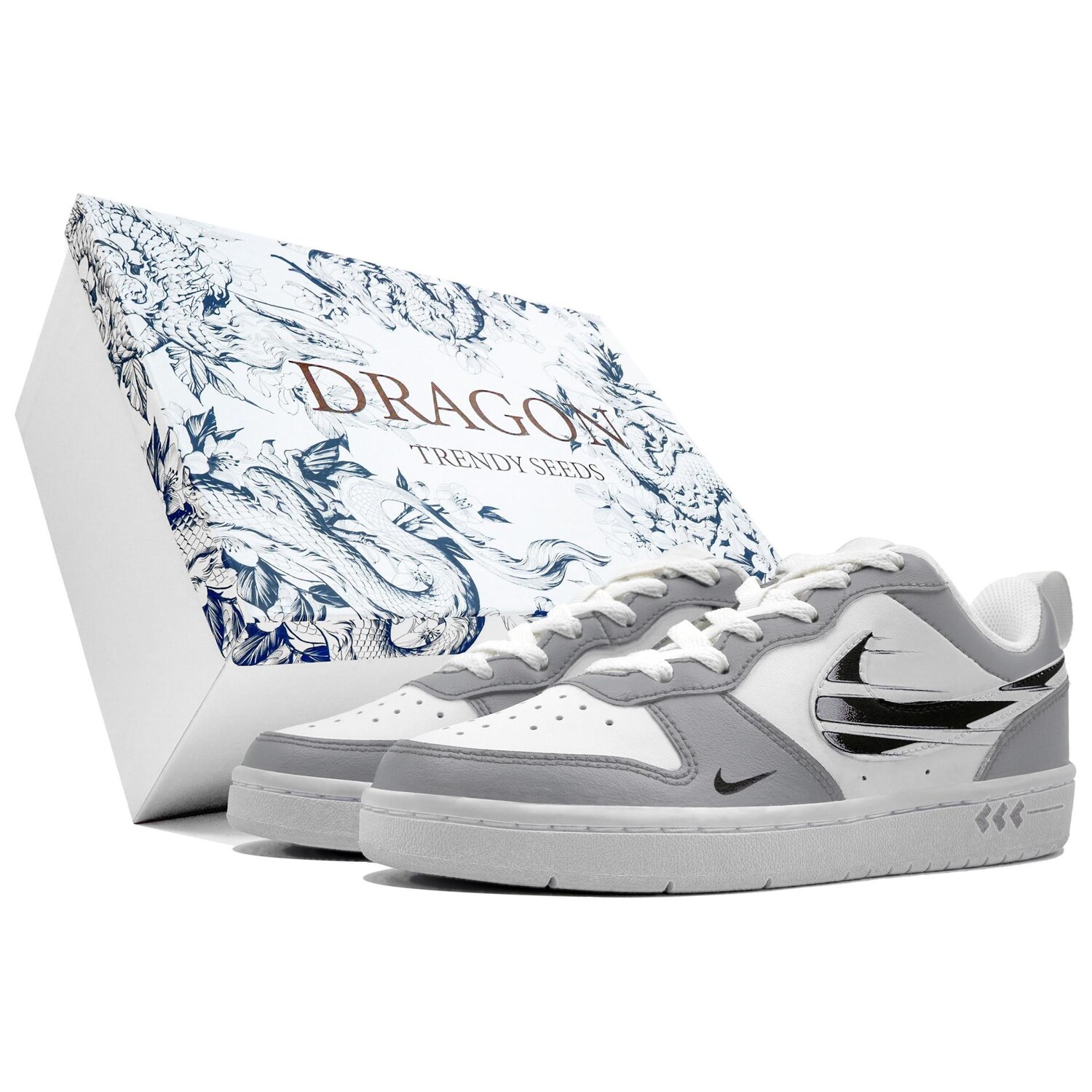 Кроссовки Nike Court Borough Skateboarding Shoes Women's Low-top Gray, белый
Кроссовки Nike Court Borough Skateboarding Shoes Women's Low-top Gray, белый
