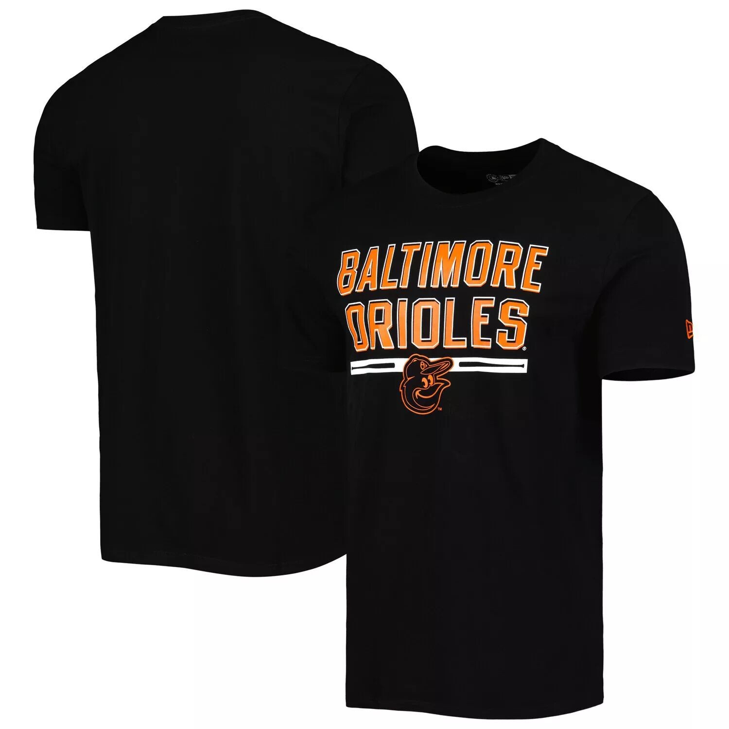 Мужская черная футболка New Era Baltimore Orioles для тренировки ватина, Черный
Мужская черная футболка New Era Baltimore Orioles для тренировки ватина, Черный