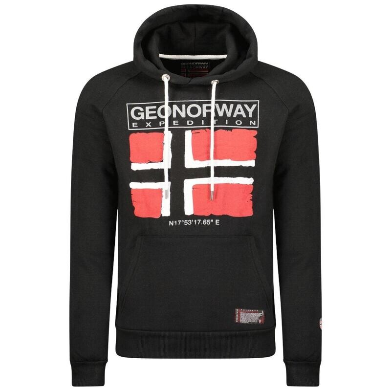 Мужская толстовка GeographicalНорвегия GAELIG черная GEOGRAPHICAL NORWAY, цвет negro
Мужская толстовка GeographicalНорвегия GAELIG черная GEOGRAPHICAL NORWAY, цвет negro