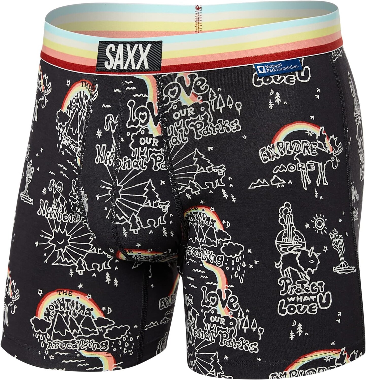 Трусы-боксеры Vibe Super Soft Boxer SAXX UNDERWEAR, цвет Park Wanderlust/Multi Wb
Трусы-боксеры Vibe Super Soft Boxer SAXX UNDERWEAR, цвет Park Wanderlust/Multi Wb