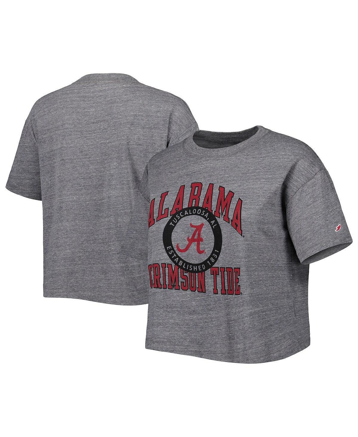 Женская футболка миди Seal Tri-Blend Intramural Alabama Crimson Tide серого цвета Хизер League Collegiate Wear
Женская футболка миди Seal Tri-Blend Intramural Alabama Crimson Tide серого цвета Хизер League Collegiate Wear