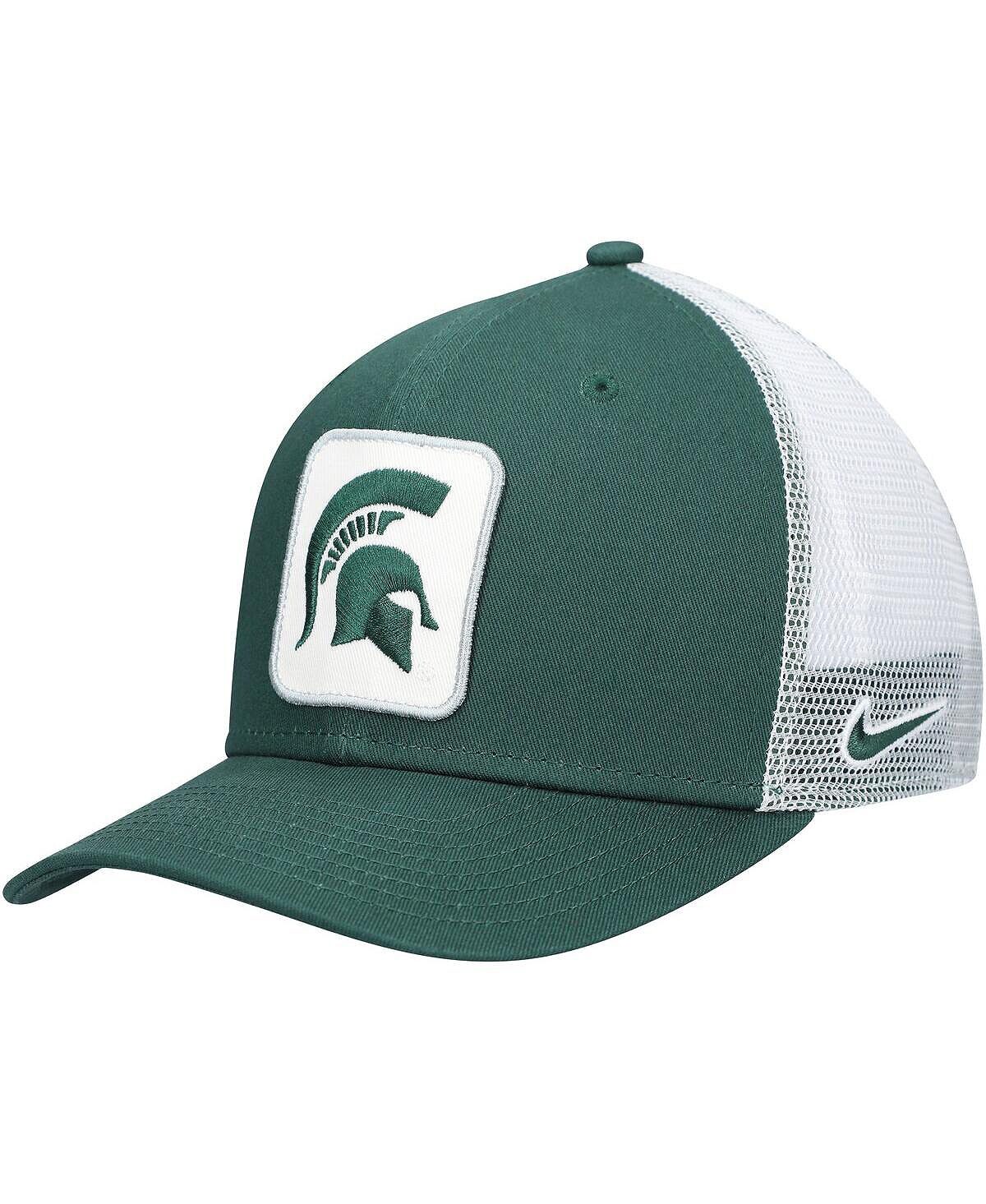 Мужская зелено-белая кепка Michigan State Spartans Classic99 Trucker Snapback Nike
Мужская зелено-белая кепка Michigan State Spartans Classic99 Trucker Snapback Nike