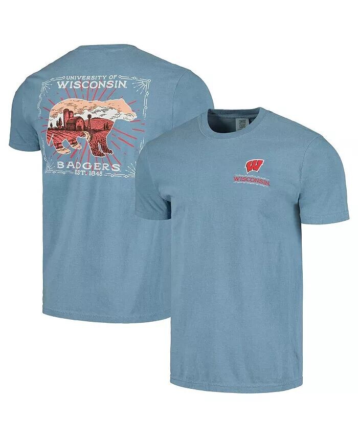 Мужская голубая футболка Wisconsin Badgers State Scenery Comfort Colours Image One, синий
Мужская голубая футболка Wisconsin Badgers State Scenery Comfort Colours Image One, синий