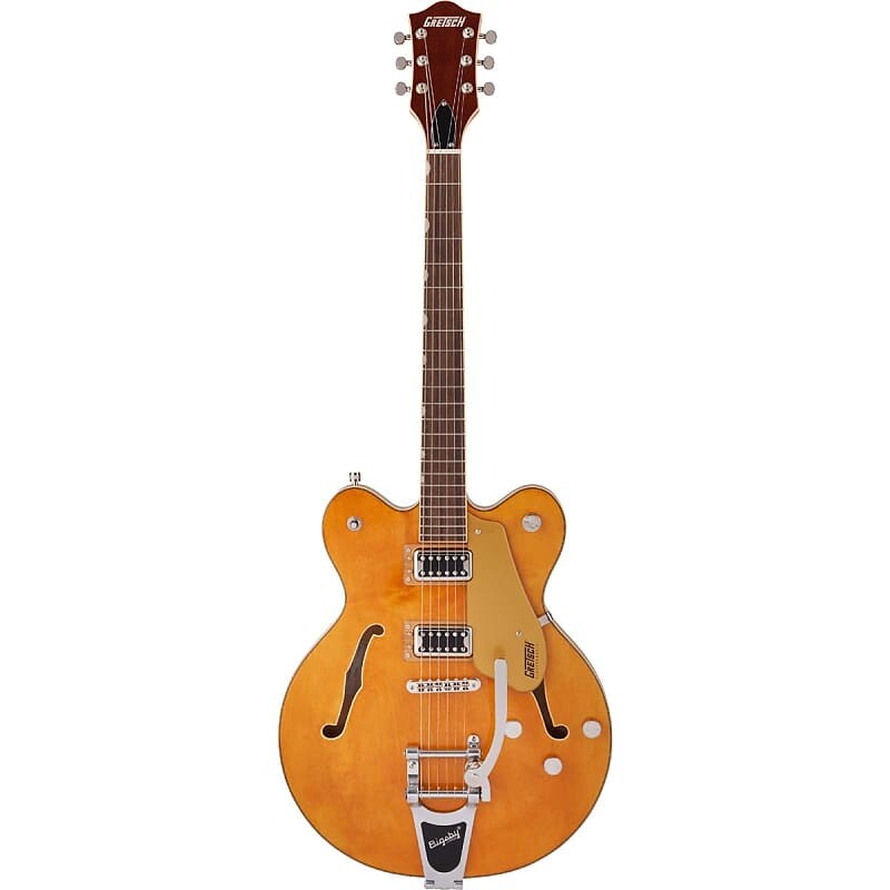Электрогитара Gretsch G5622T Electromatic Collection Center Block Double Cutaway Electric Guitar with Bigsby Tailpiece, Speyside
Электрогитара Gretsch G5622T Electromatic Collection Center Block Double Cutaway Electric Guitar with Bigsby Tailpiece, Speyside