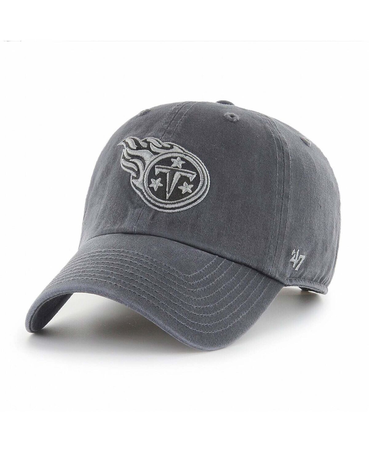 Мужская угольная регулируемая шапка в тон Tennessee Titans Clean Up '47 Brand
Мужская угольная регулируемая шапка в тон Tennessee Titans Clean Up '47 Brand