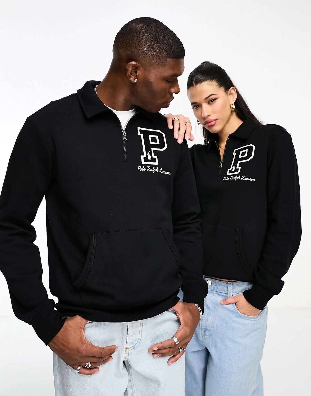 Эксклюзивная совместная коллекция Polo Ralph Lauren x ASOS черного цвета с полумолнией и логотипом, Черный
Эксклюзивная совместная коллекция Polo Ralph Lauren x ASOS черного цвета с полумолнией и логотипом, Черный