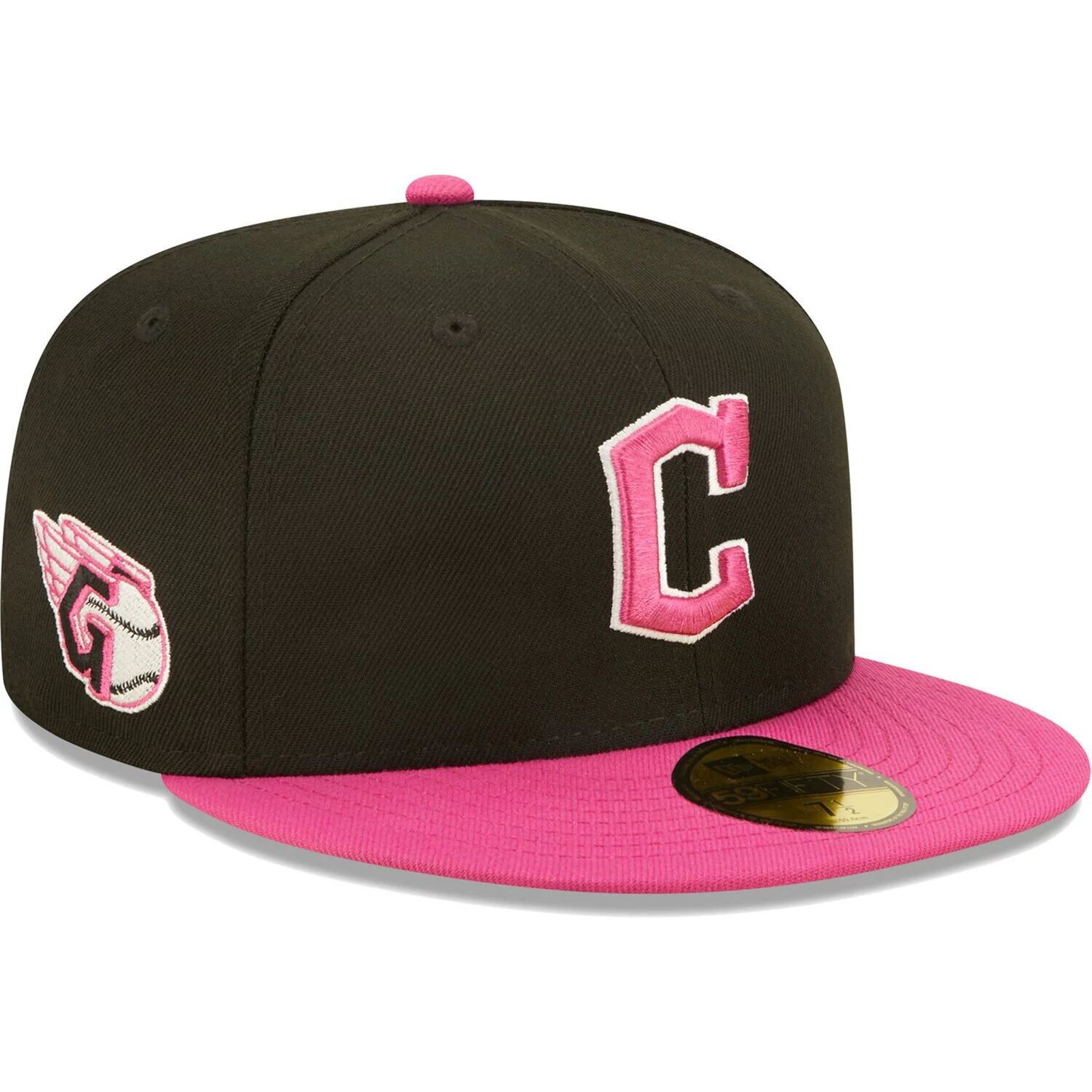 Мужская приталенная кепка New Era черная/розовая Cleveland Guardians Passion 59FIFTY
Мужская приталенная кепка New Era черная/розовая Cleveland Guardians Passion 59FIFTY