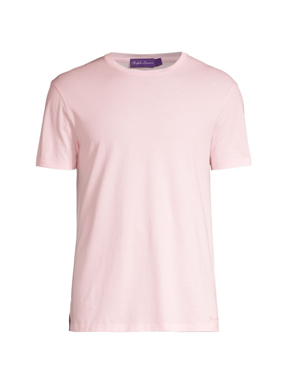 Футболка с круглым вырезом и короткими рукавами Ralph Lauren Purple Label, розовый
Футболка с круглым вырезом и короткими рукавами Ralph Lauren Purple Label, розовый