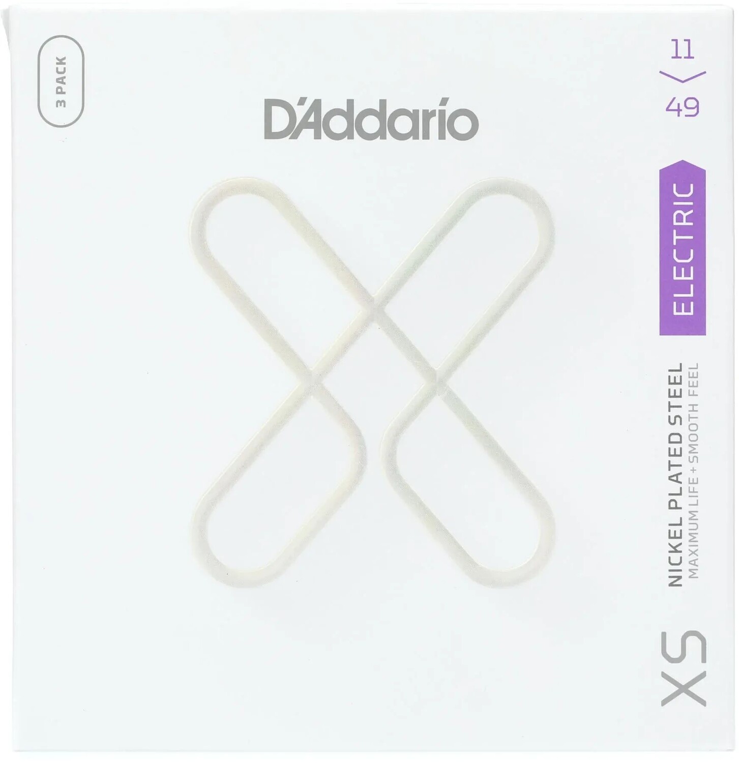 D'Addario XSE1149 Струны для электрогитары со стальным никелированным покрытием — .011-.049, средние (3 шт.)
D'Addario XSE1149 Струны для электрогитары со стальным никелированным покрытием — .011-.049, средние (3 шт.)