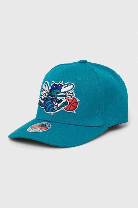 Бейсболка Mitchell & Ness Charlotte Hornets из смесовой шерсти Mitchell&Ness, бирюзовый
Бейсболка Mitchell & Ness Charlotte Hornets из смесовой шерсти Mitchell&Ness, бирюзовый