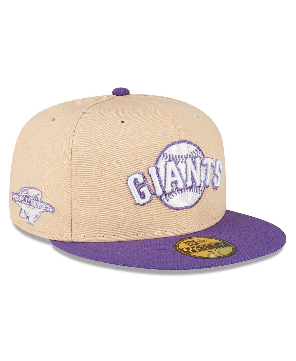 Мужская персиково-фиолетовая бейсболка San Francisco Giants 2002 World Series с боковой нашивкой 59FIFTY. New Era
Мужская персиково-фиолетовая бейсболка San Francisco Giants 2002 World Series с боковой нашивкой 59FIFTY. New Era