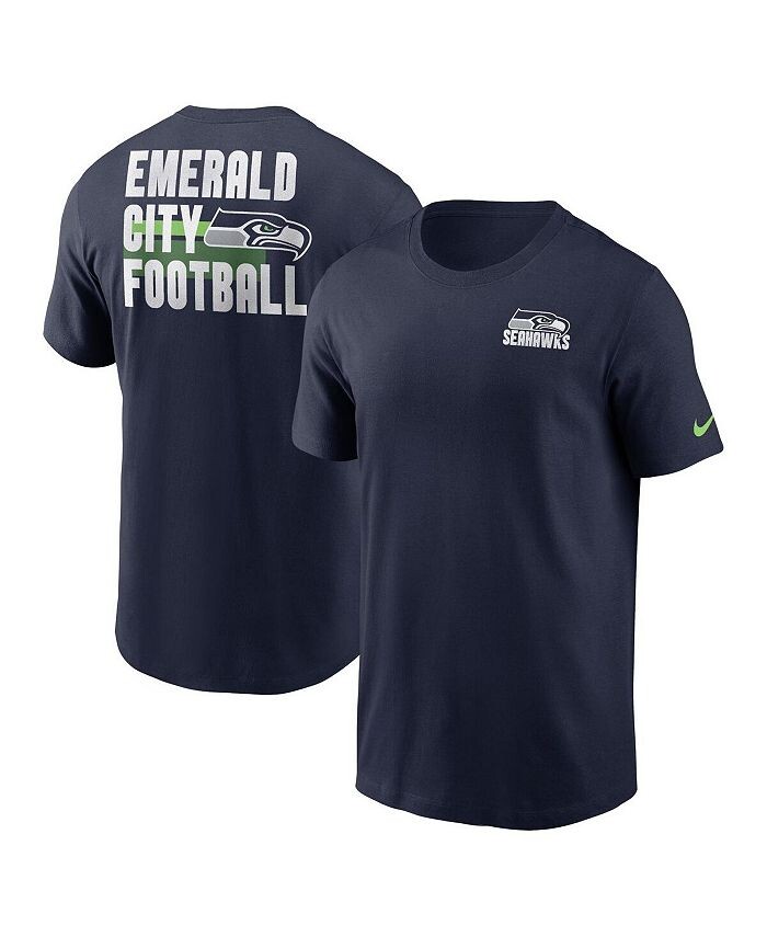 Мужская темно-синяя футболка College Seattle Seahawks Blitz Essential Nike, синий
Мужская темно-синяя футболка College Seattle Seahawks Blitz Essential Nike, синий