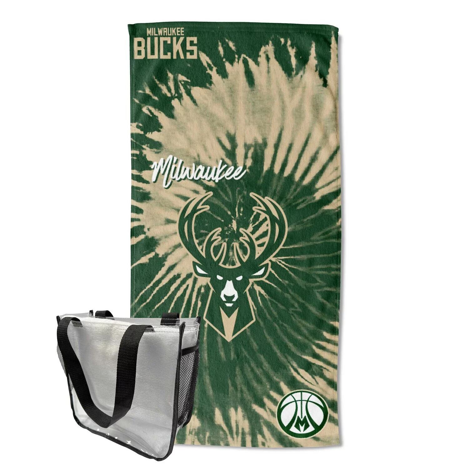 Пляжное полотенце The Northwest Group Milwaukee Bucks размером 30 x 60 дюймов в прозрачной сумке
Пляжное полотенце The Northwest Group Milwaukee Bucks размером 30 x 60 дюймов в прозрачной сумке