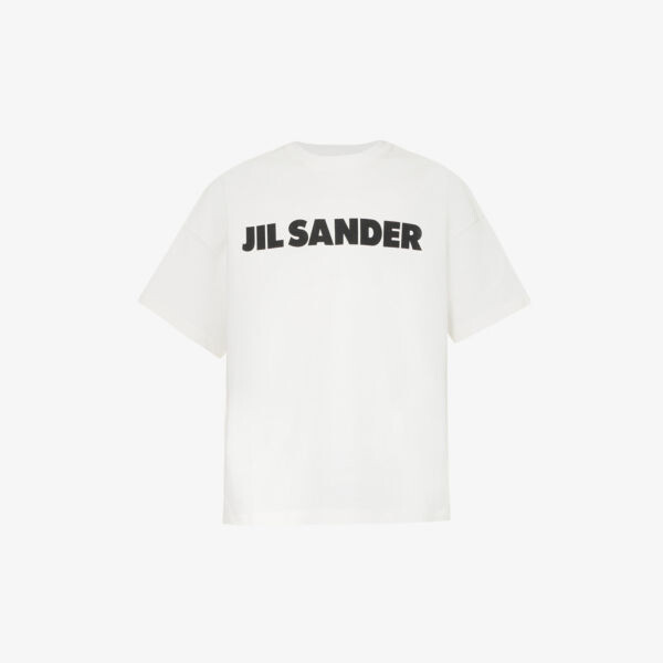 Футболка свободного кроя с логотипом из органического хлопка Jil Sander, цвет porcelain
Футболка свободного кроя с логотипом из органического хлопка Jil Sander, цвет porcelain