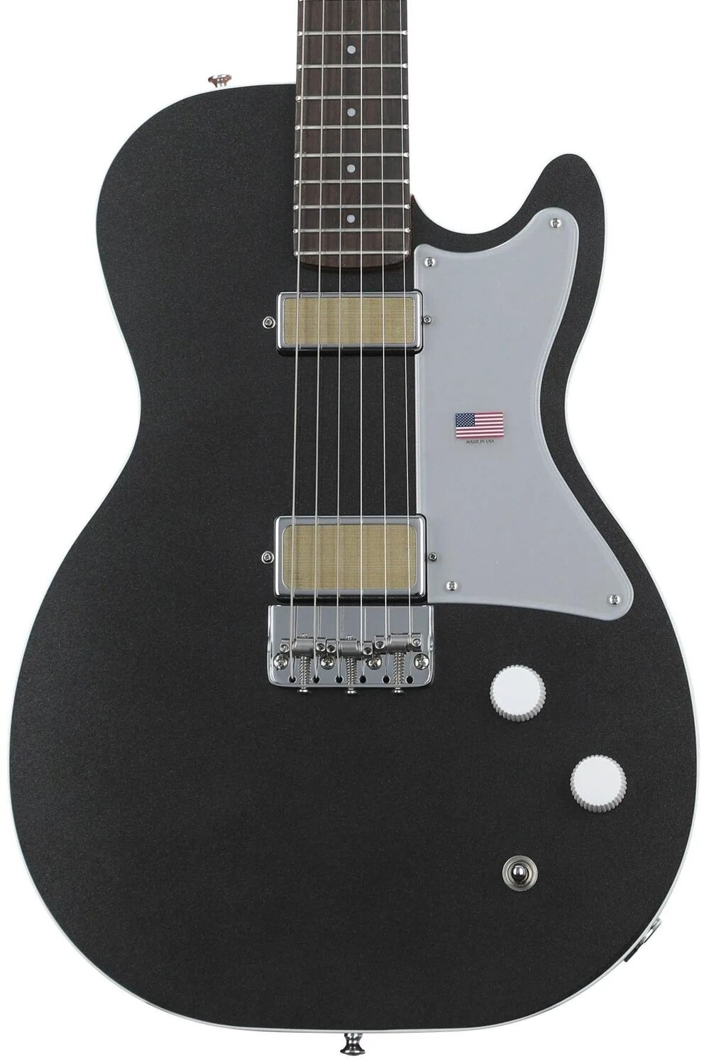 Электрогитара Harmony Jupiter Thinline с полуполым корпусом - космический черный
Электрогитара Harmony Jupiter Thinline с полуполым корпусом - космический черный
