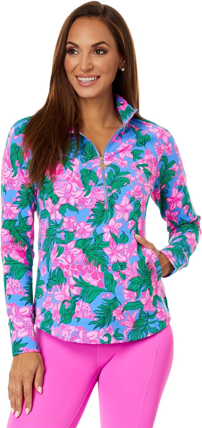 Рубашка-поло UPF 50+ Skipper Popover Lilly Pulitzer, цвет Cerise Pink Safari Sunset
Рубашка-поло UPF 50+ Skipper Popover Lilly Pulitzer, цвет Cerise Pink Safari Sunset