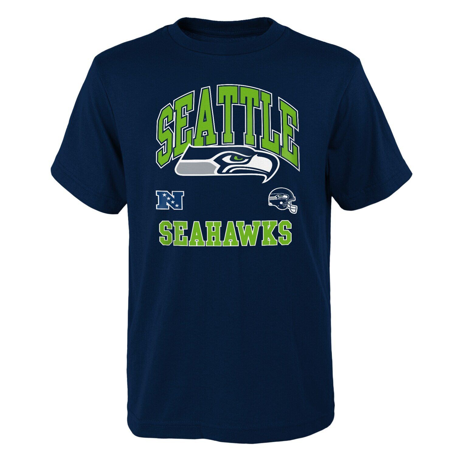 Официальная деловая футболка молодежного колледжа Seattle Seahawks темно-синего цвета Outerstuff
Официальная деловая футболка молодежного колледжа Seattle Seahawks темно-синего цвета Outerstuff