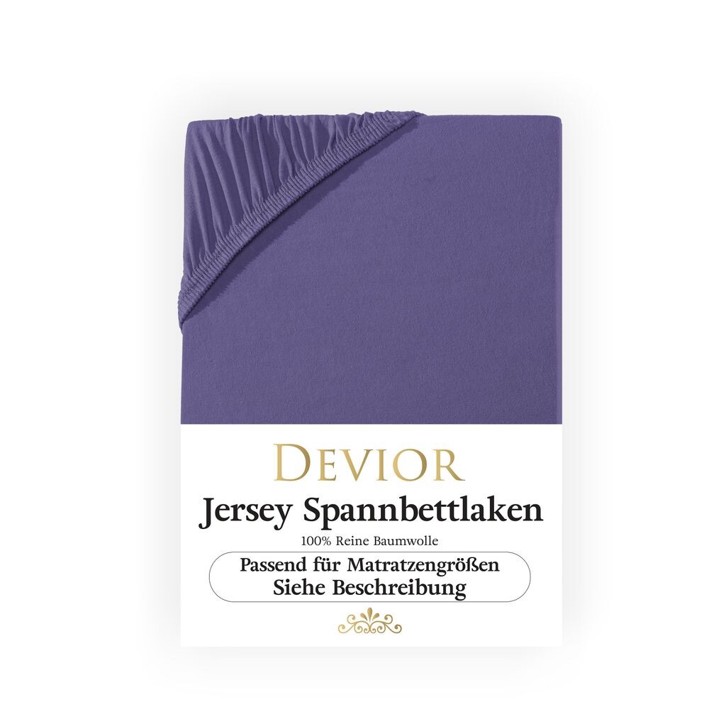 Простыня Devior Jersey 140х200 - 160х200 см, фиолетовая простыня 100% хлопок, высота матраса до 22см, резинка
Простыня Devior Jersey 140х200 - 160х200 см, фиолетовая простыня 100% хлопок, высота матраса до 22см, резинка