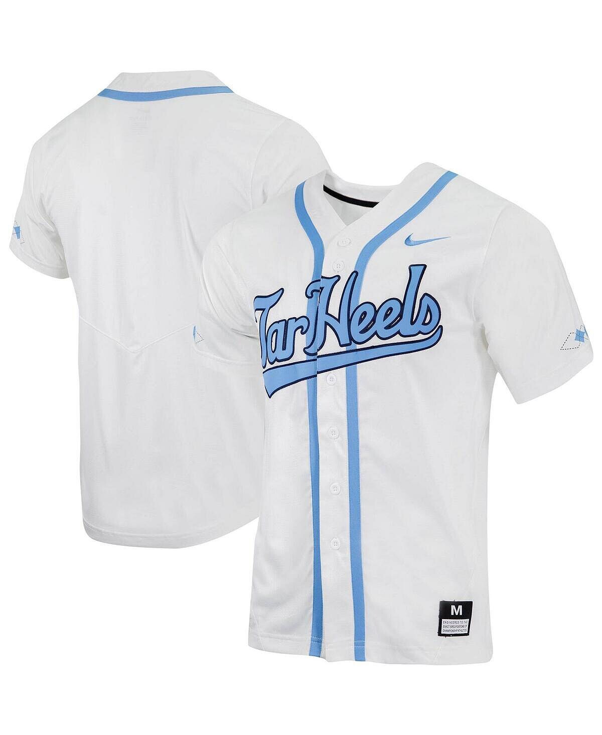 Мужская белая бейсбольная майка на пуговицах North Carolina Tar Heels Replica Nike
Мужская белая бейсбольная майка на пуговицах North Carolina Tar Heels Replica Nike
