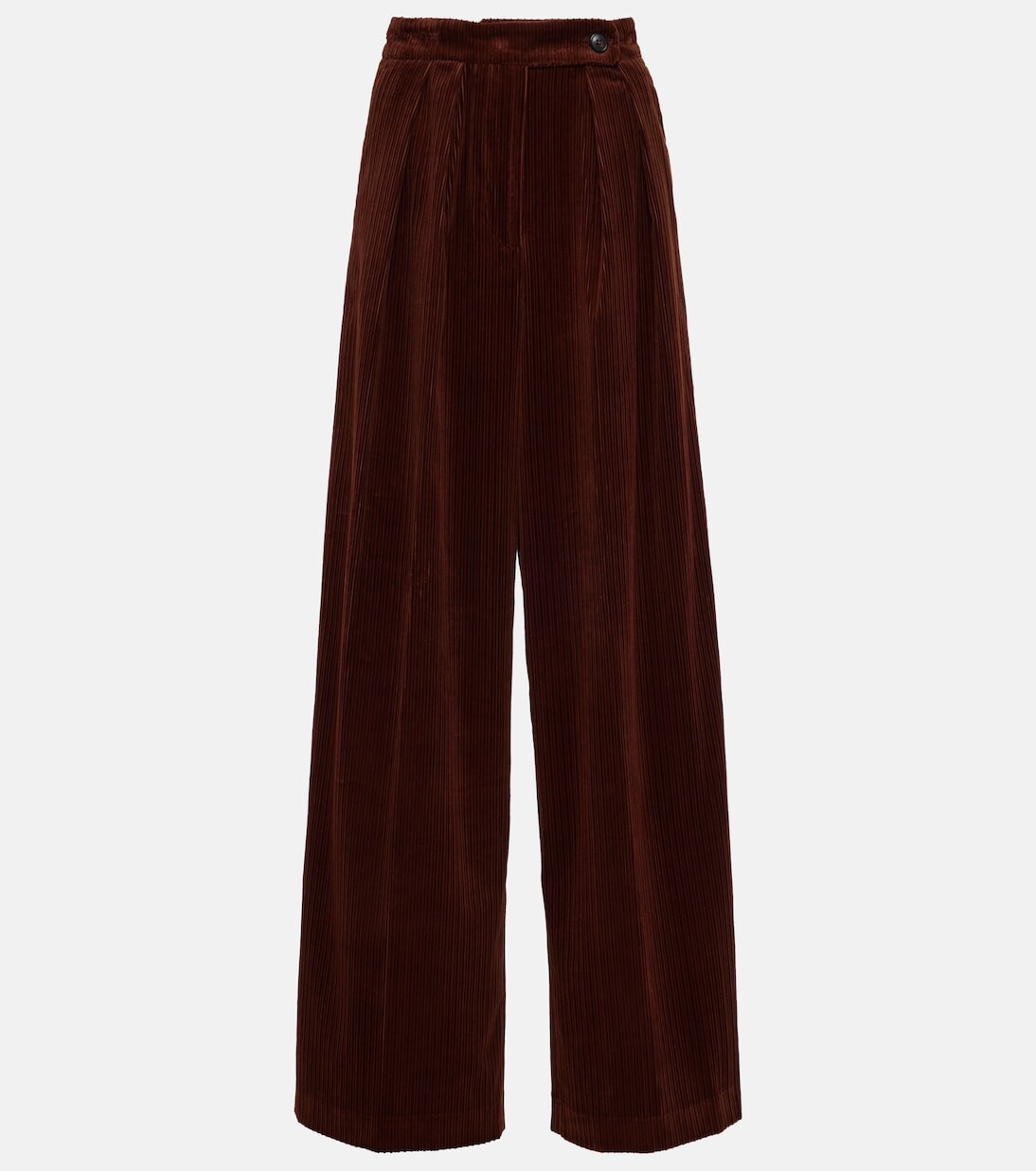 Брюки pamplona из хлопкового вельвета с высокой посадкой Dries Van Noten, коричневый
Брюки pamplona из хлопкового вельвета с высокой посадкой Dries Van Noten, коричневый
