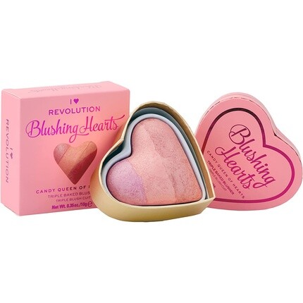 I Heart Makeup Blushing Hearts Candy Queen of Hearts Смешанные румяна Makeup Revolution
I Heart Makeup Blushing Hearts Candy Queen of Hearts Смешанные румяна Makeup Revolution