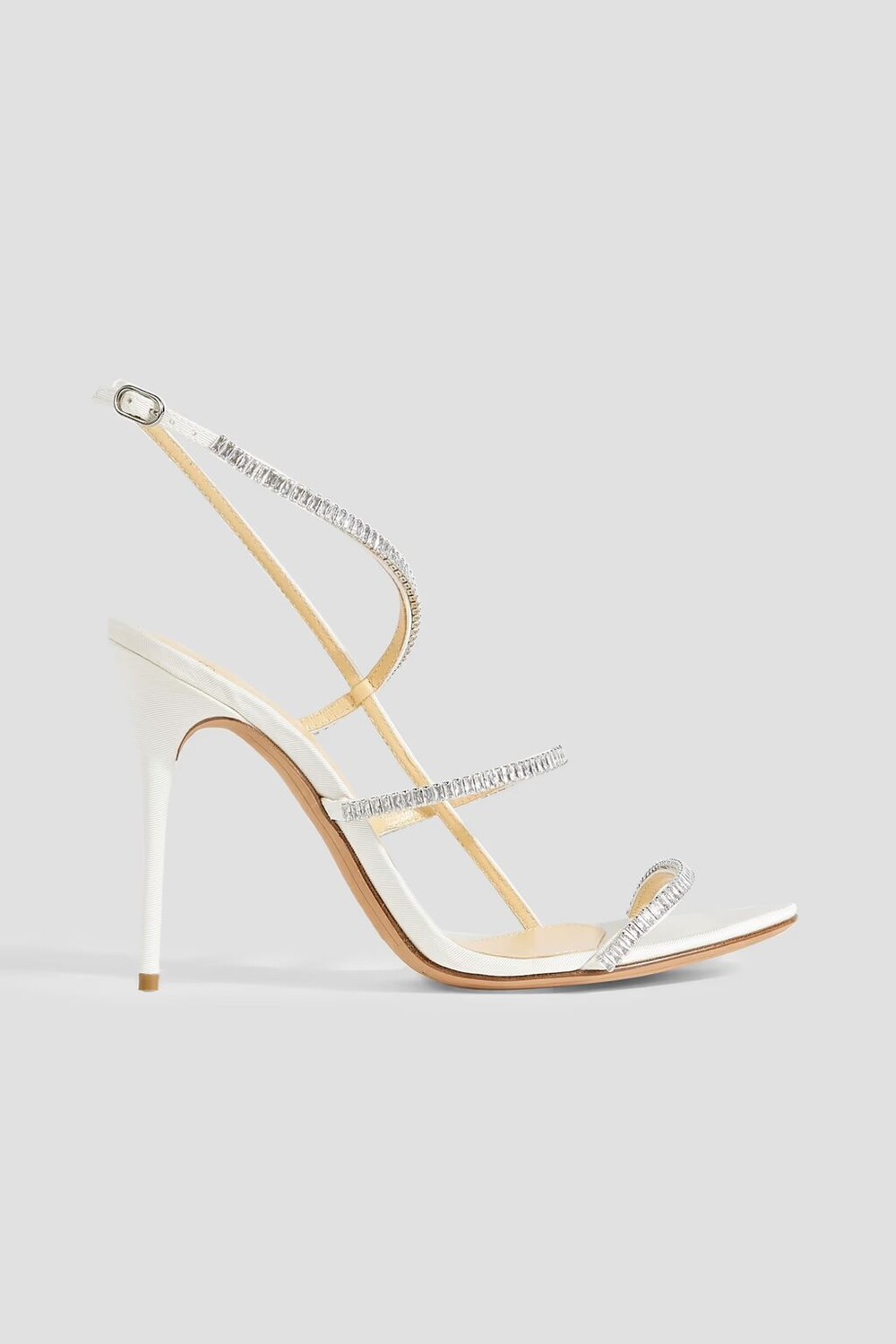 Декорированные босоножки Sally 100 с пяткой на пятке из фая Alexandre Birman, белый
Декорированные босоножки Sally 100 с пяткой на пятке из фая Alexandre Birman, белый