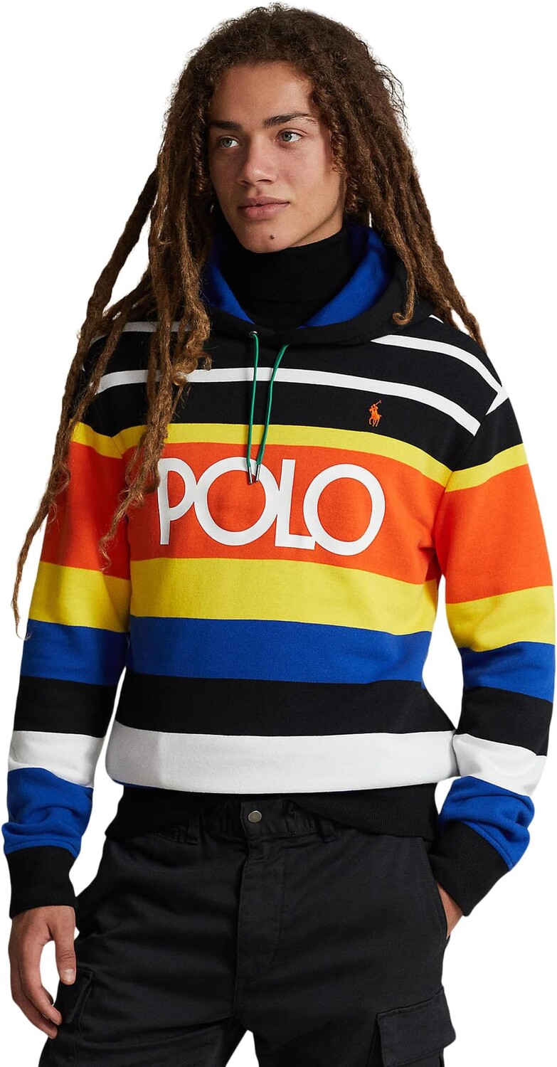 Флисовая толстовка в полоску с логотипом Polo Ralph Lauren, цвет Polo Black Multi
Флисовая толстовка в полоску с логотипом Polo Ralph Lauren, цвет Polo Black Multi