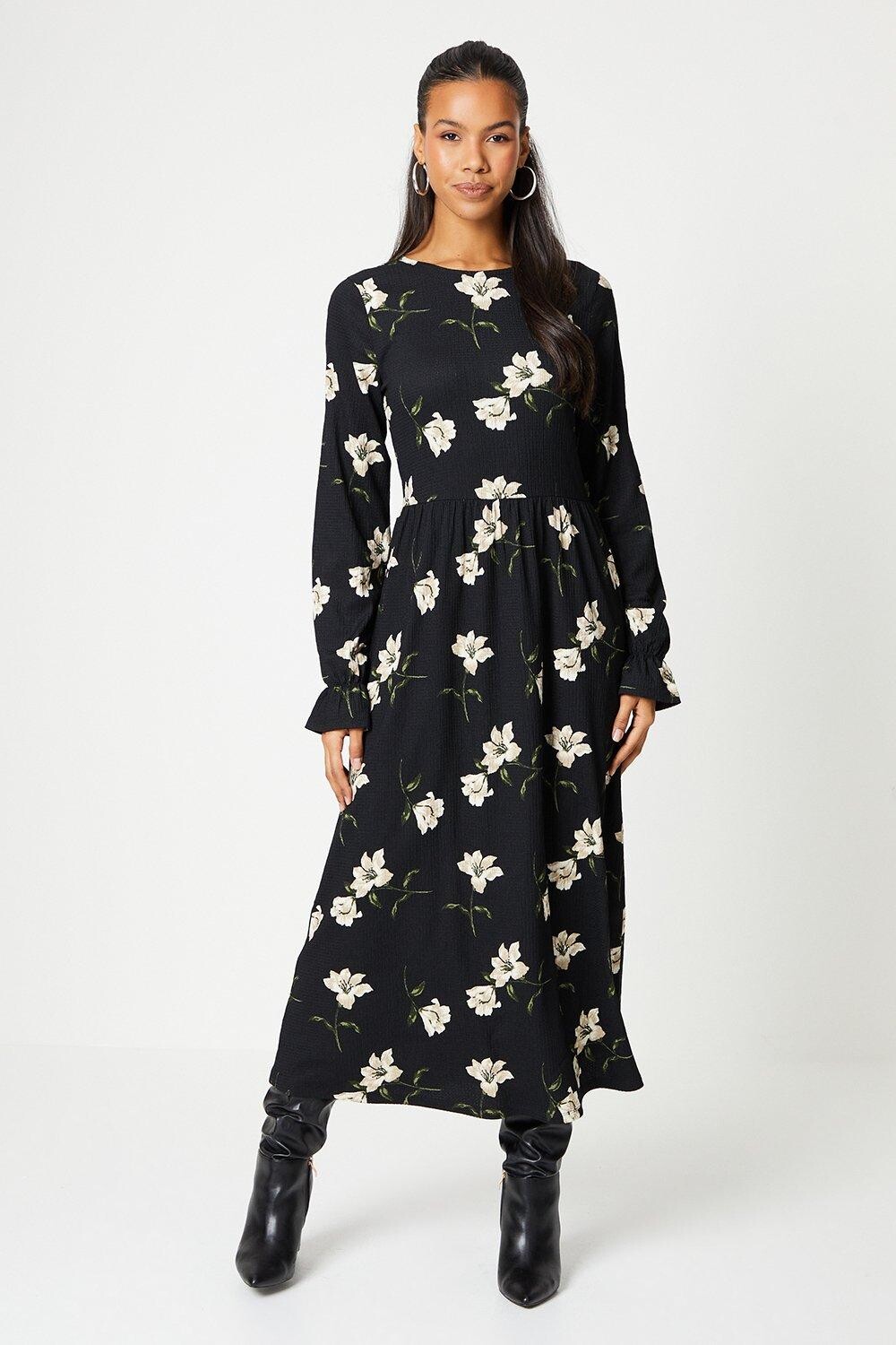Высокое свободное платье миди с цветочным принтом Dorothy Perkins, мультиколор
Высокое свободное платье миди с цветочным принтом Dorothy Perkins, мультиколор