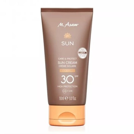Солнцезащитный крем для тела Sun Care & Protect Spf 30, 150 мл — с мгновенной защитой от ультрафиолетового излучения, питает кожу маслом ши и витамином Е, нежирной текстурой, веганский и водостойкий, M. Asam
Солнцезащитный крем для тела Sun Care & Protect Spf 30, 150 мл — с мгновенной защитой от ультрафиолетового излучения, питает кожу маслом ши и витамином Е, нежирной текстурой, веганский и водостойкий, M. Asam
