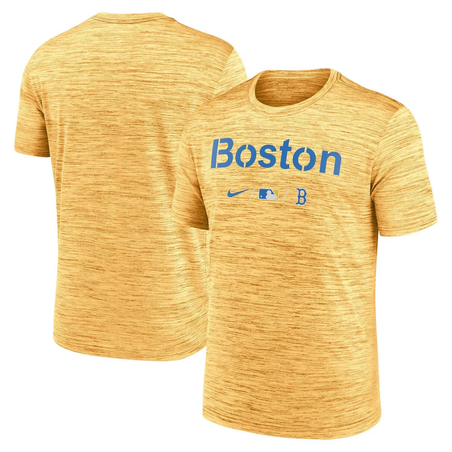 Мужская золотая футболка Boston Red Sox Authentic Collection City Connect Velocity Performance Nike, Желтый
Мужская золотая футболка Boston Red Sox Authentic Collection City Connect Velocity Performance Nike, Желтый