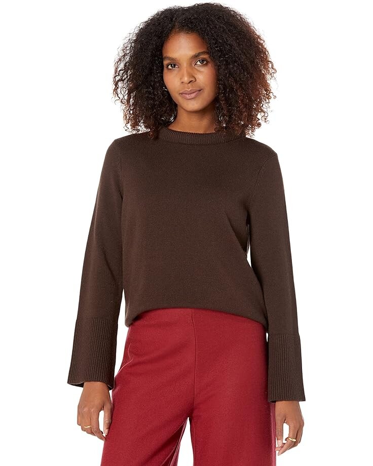 Свитер Elliott Lauren Cozy Yarn Wide Sleeve Crew Neck Sweater with Rolled Neckline, цвет Chocolate
Свитер Elliott Lauren Cozy Yarn Wide Sleeve Crew Neck Sweater with Rolled Neckline, цвет Chocolate