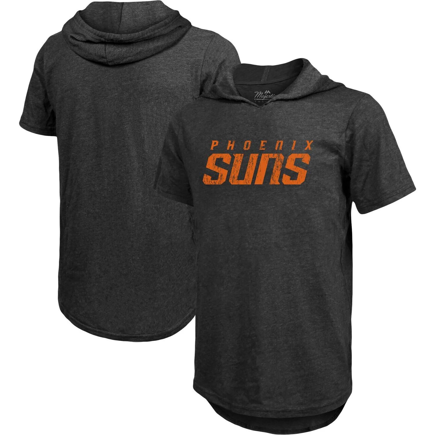 Мужская футболка с капюшоном Majestic Threads Heathered Black Phoenix Suns Wordmark Tri-Blend
Мужская футболка с капюшоном Majestic Threads Heathered Black Phoenix Suns Wordmark Tri-Blend
