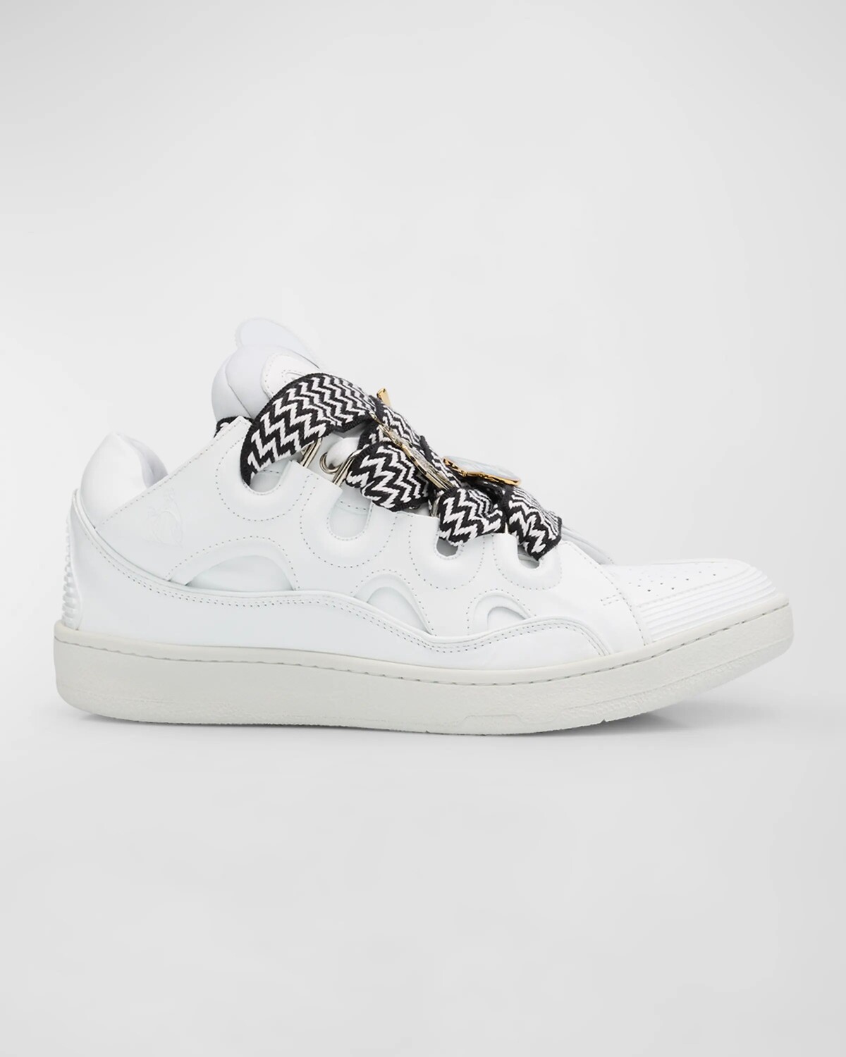 Мужские кожаные низкие кеды из коллаборации с FUTURE Lanvin, цвет 0010 - Whiteblack
Мужские кожаные низкие кеды из коллаборации с FUTURE Lanvin, цвет 0010 - Whiteblack