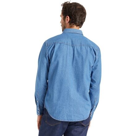 Тканая рубашка с длинными рукавами Willie Nelson мужская Brixton, цвет Worn Denim
Тканая рубашка с длинными рукавами Willie Nelson мужская Brixton, цвет Worn Denim