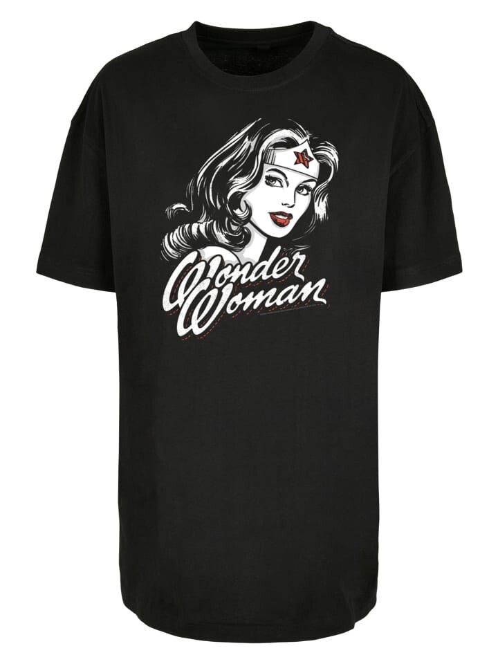 Футболка F4NT4STIC Oversized Boyfriend Tee DC Comics Wonder Woman Hint Of Red, черный
Футболка F4NT4STIC Oversized Boyfriend Tee DC Comics Wonder Woman Hint Of Red, черный