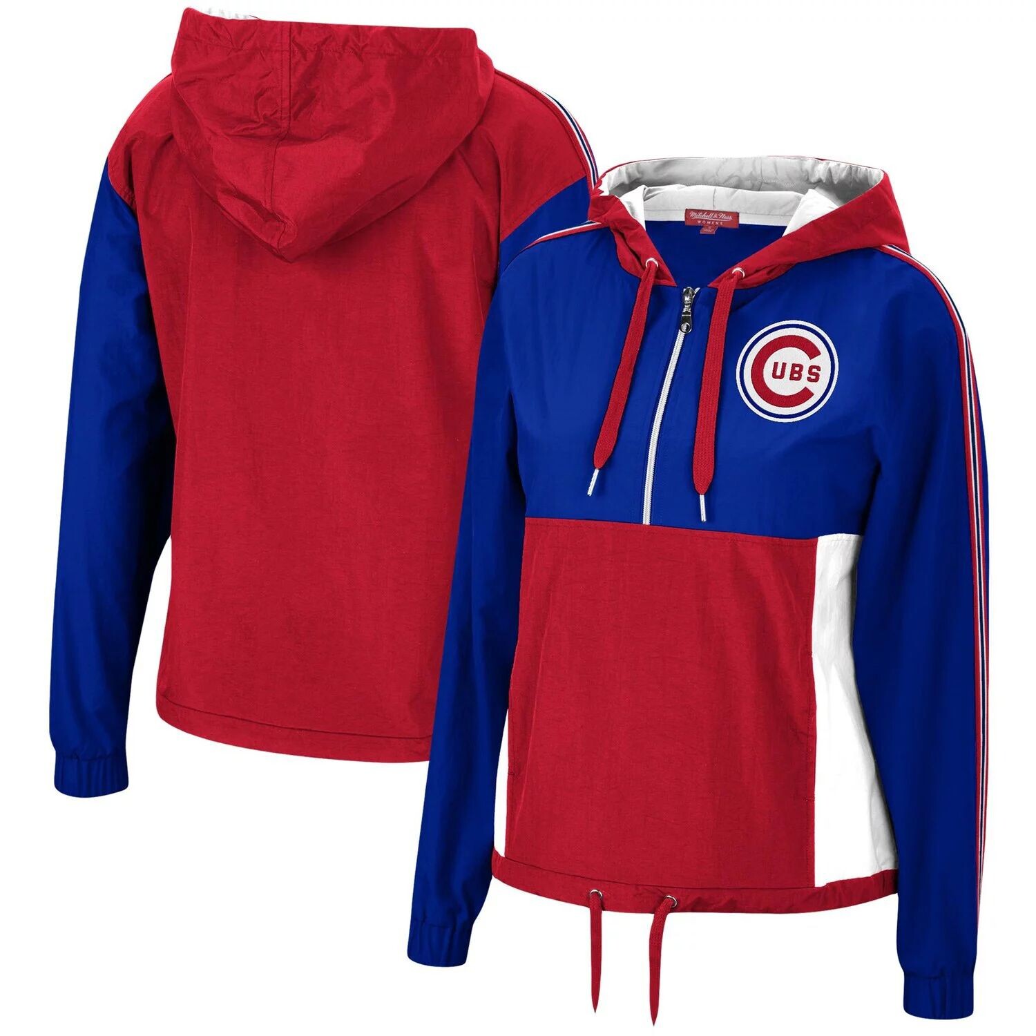 Женская ветровка с молнией до половины Mitchell & Ness Royal/Red Chicago Cubs
Женская ветровка с молнией до половины Mitchell & Ness Royal/Red Chicago Cubs