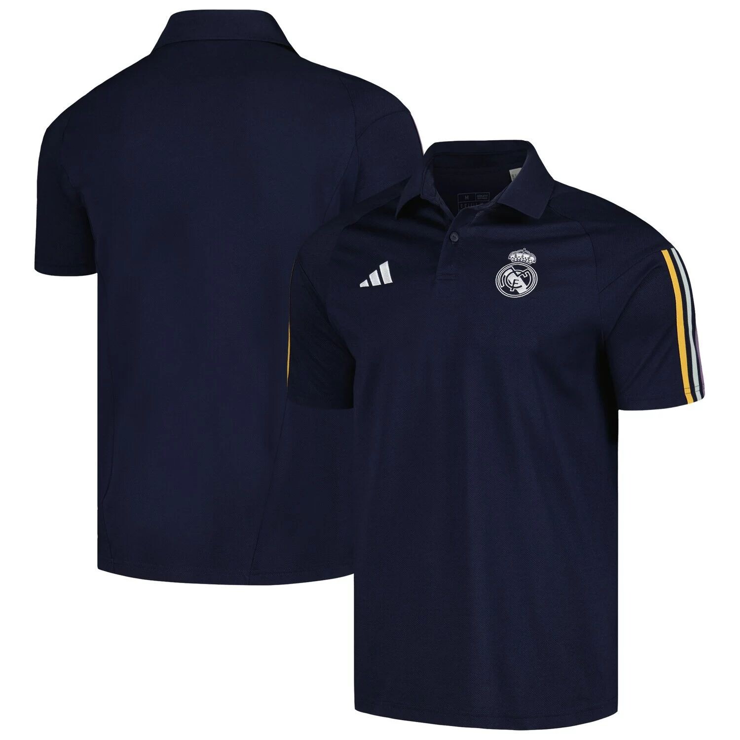 Мужская темно-синяя футболка-поло для тренировок на поле Real Madrid 2023/24 adidas
Мужская темно-синяя футболка-поло для тренировок на поле Real Madrid 2023/24 adidas