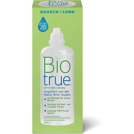 Очиститель контактных линз Bausch + Lomb Biotrue для силикон-гидрогелевых линз 300 мл
Очиститель контактных линз Bausch + Lomb Biotrue для силикон-гидрогелевых линз 300 мл