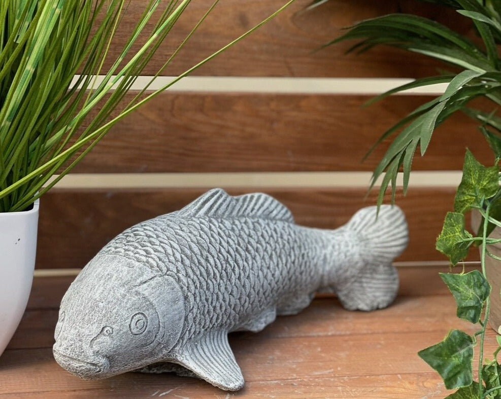 Stoneandstyle Каменная фигурка кои, среднего размера, морозостойкая, устойчивая к атмосферным воздействиям, литой камень
Stoneandstyle Каменная фигурка кои, среднего размера, морозостойкая, устойчивая к атмосферным воздействиям, литой камень