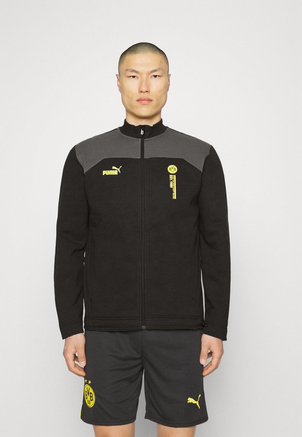 Squadra СПОРТИВНАЯ КУРТКА BVB BORUSSIA DORTMUND FTBLCULTURE Puma, черный/теневой серый
Squadra СПОРТИВНАЯ КУРТКА BVB BORUSSIA DORTMUND FTBLCULTURE Puma, черный/теневой серый