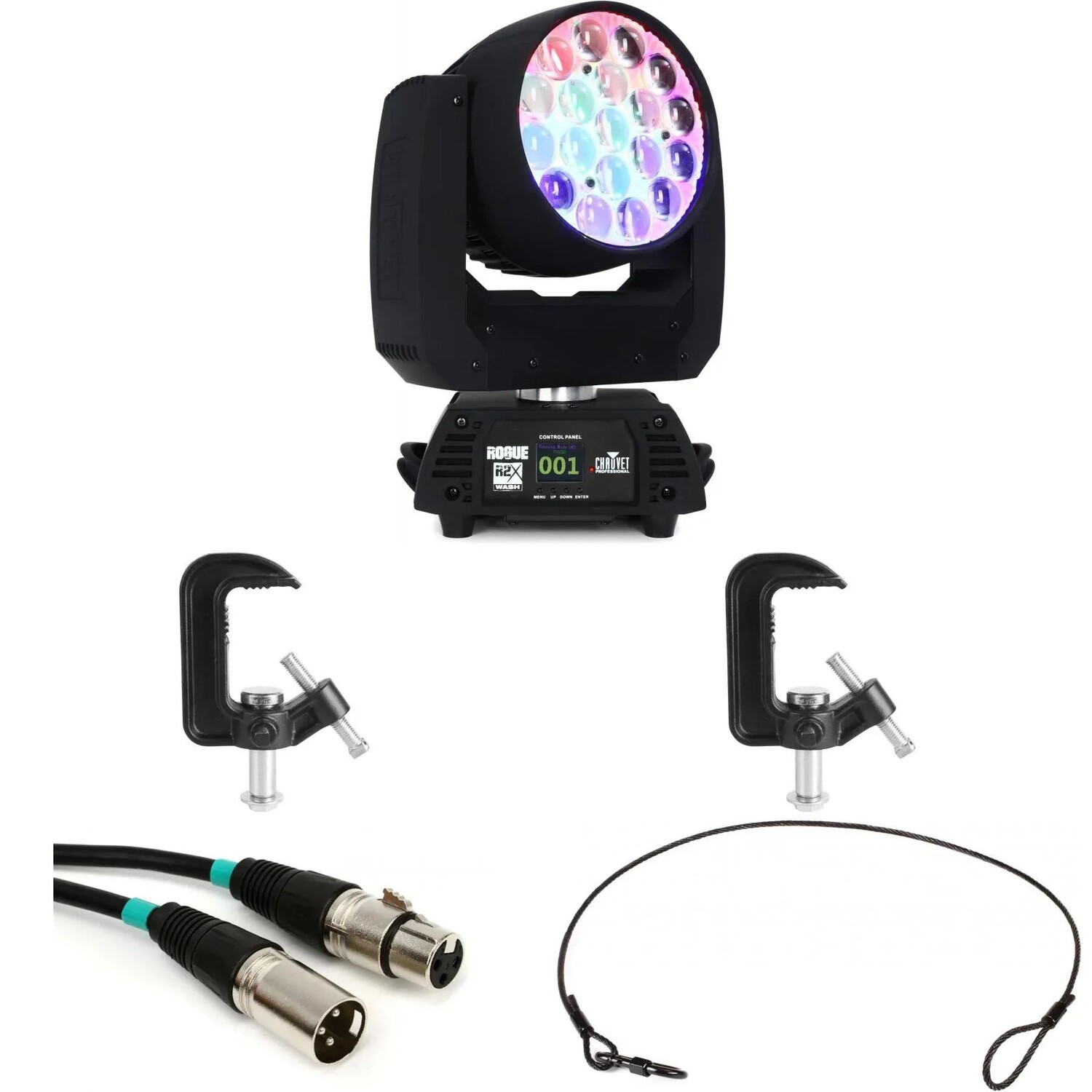 Chauvet Pro Rogue R2X, набор предметов первой необходимости с подвижной светодиодной головкой RGBW Wash
Chauvet Pro Rogue R2X, набор предметов первой необходимости с подвижной светодиодной головкой RGBW Wash