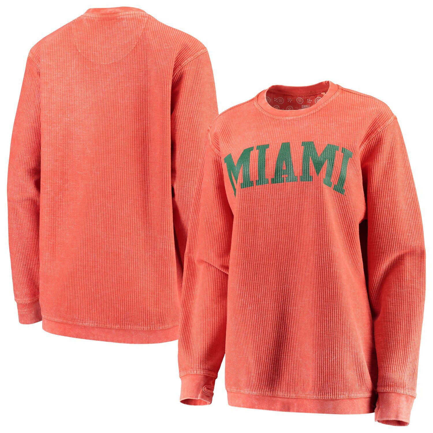 Женский пуловер Pressbox Orange Miami Hurricanes, удобный вельвет, винтажная стирка, базовый пуловер с аркой
Женский пуловер Pressbox Orange Miami Hurricanes, удобный вельвет, винтажная стирка, базовый пуловер с аркой