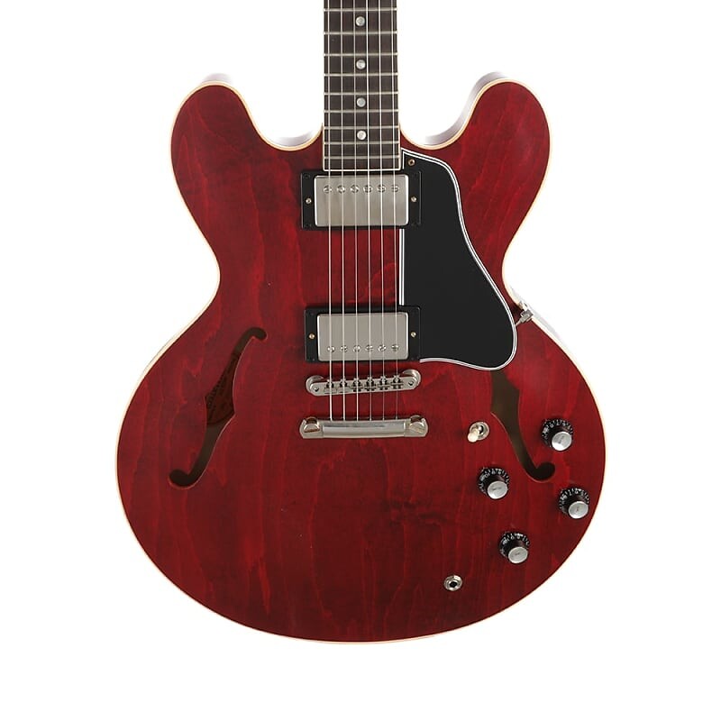 Электрогитара Gibson 1961 ES-335 VOS Reissue Semi Hollow Body Guitar - Sixties Cherry
Электрогитара Gibson 1961 ES-335 VOS Reissue Semi Hollow Body Guitar - Sixties Cherry