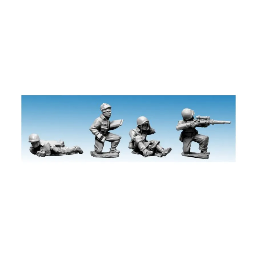 Снайперы и корректировщики США, WWII Miniatures - US Forces (28mm) (Artizan Designs)
Снайперы и корректировщики США, WWII Miniatures - US Forces (28mm) (Artizan Designs)