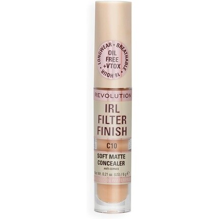 Makeup Revolution IRL Filter Finish Concealer от среднего до полного покрытия C10 6г Revolution Beauty
Makeup Revolution IRL Filter Finish Concealer от среднего до полного покрытия C10 6г Revolution Beauty
