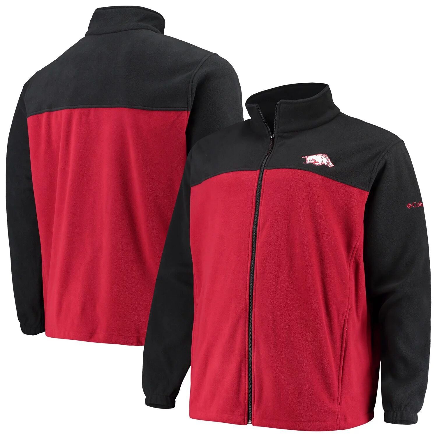 Мужская флисовая куртка Columbia Black/Cardinal Arkansas Razorbacks Big & Tall Flanker III с молнией во всю длину
Мужская флисовая куртка Columbia Black/Cardinal Arkansas Razorbacks Big & Tall Flanker III с молнией во всю длину