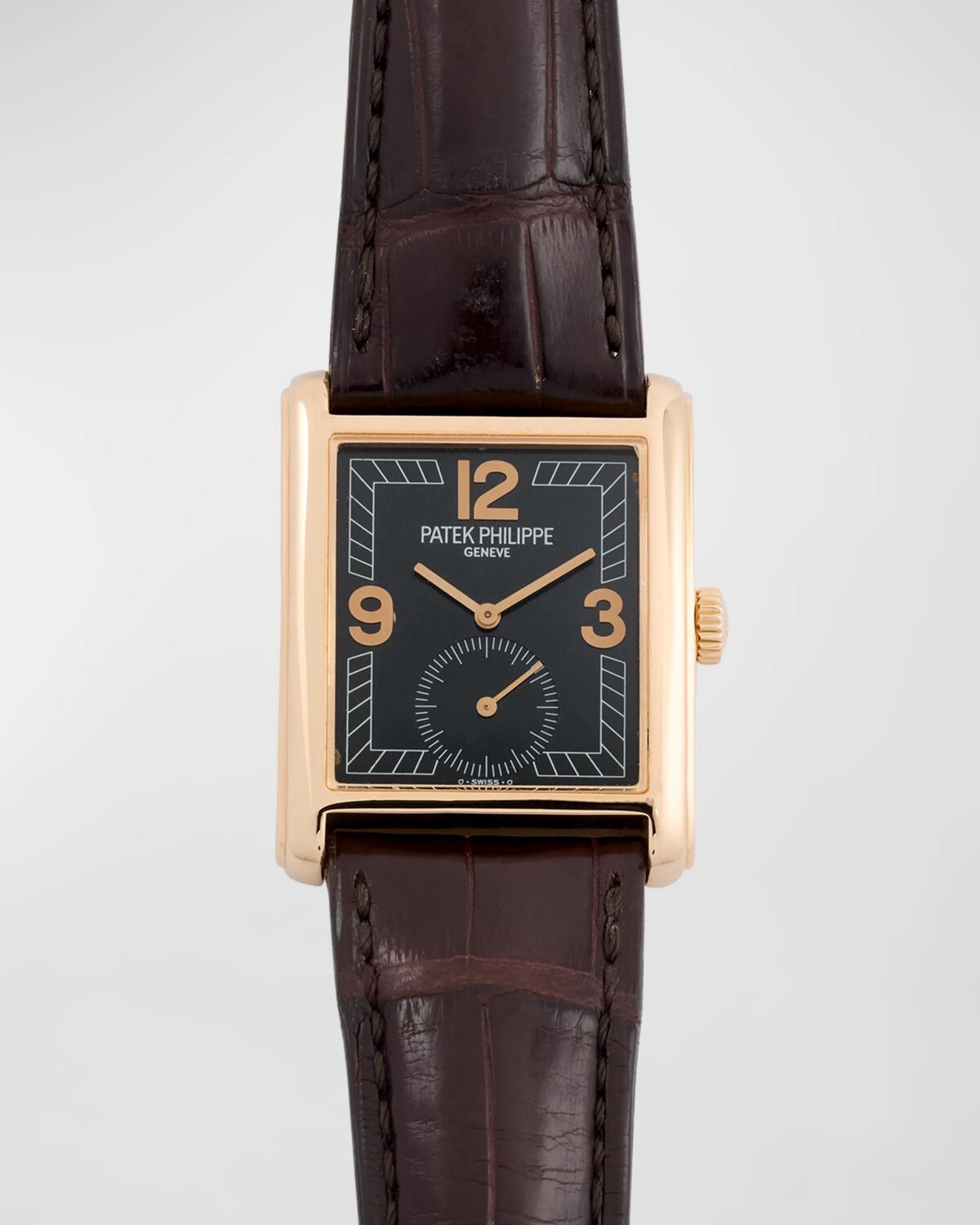 Часы Patek Philippe Gondolo 28 мм, винтаж 2000-х годов Vintage Watches, цвет Rose Gold
Часы Patek Philippe Gondolo 28 мм, винтаж 2000-х годов Vintage Watches, цвет Rose Gold