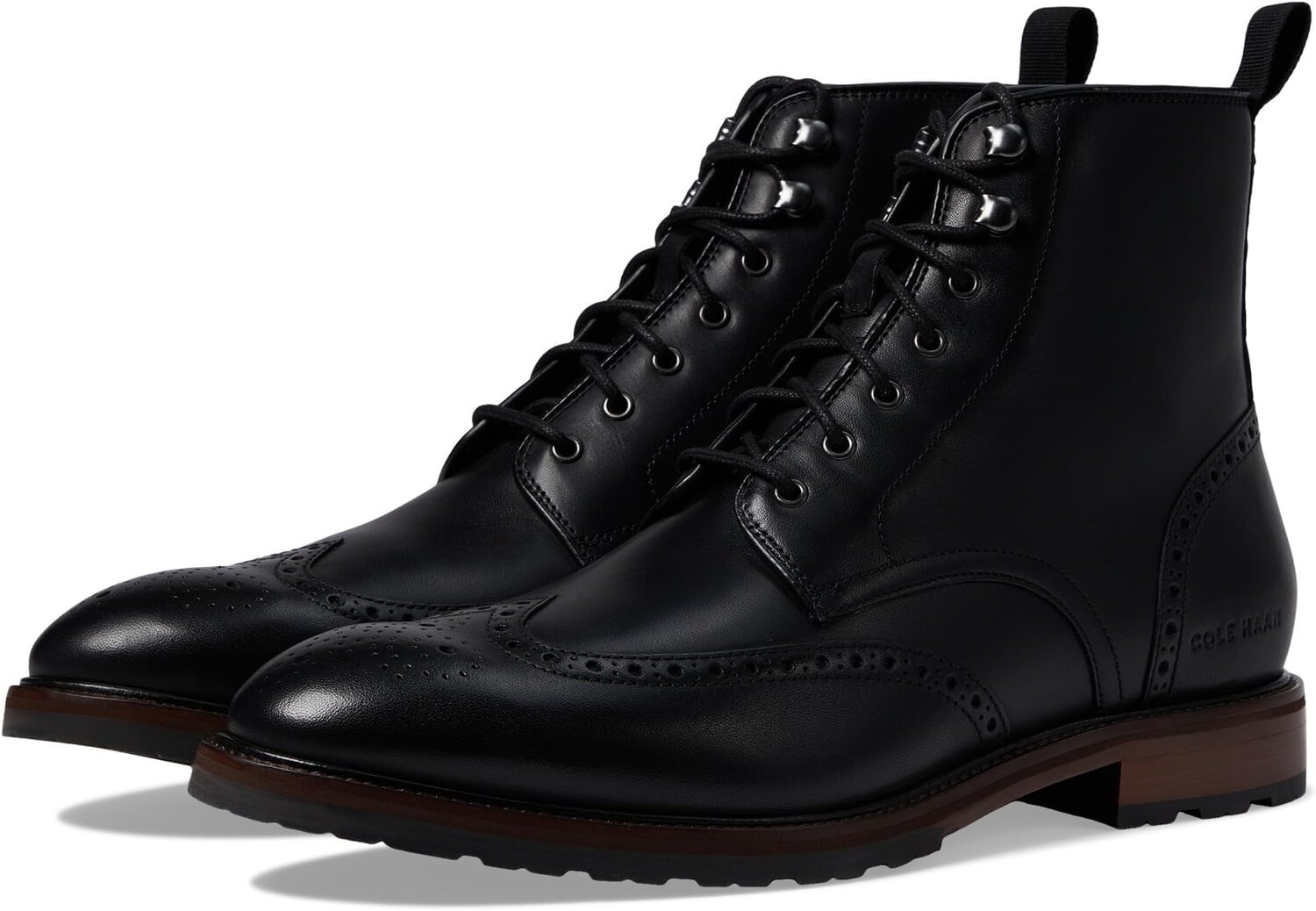 Ботинки на шнуровке Berkshire Lug Wing Tip Boot Cole Haan, цвет Black Dark Sequoia Water-Resistant
Ботинки на шнуровке Berkshire Lug Wing Tip Boot Cole Haan, цвет Black Dark Sequoia Water-Resistant