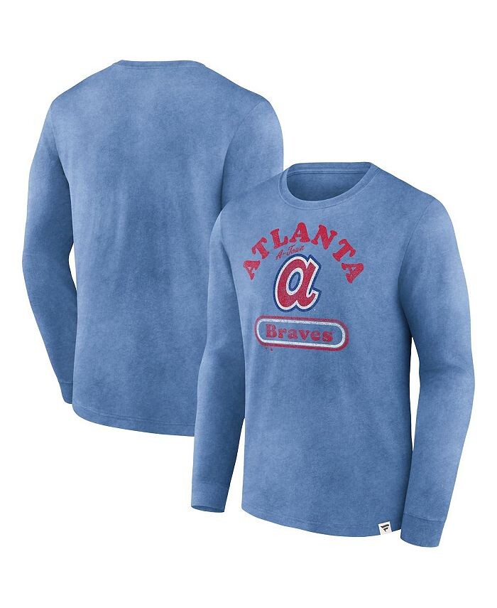 Мужская фирменная футболка с длинным рукавом Royal Atlanta Braves Circus Catch Fanatics, синий
Мужская фирменная футболка с длинным рукавом Royal Atlanta Braves Circus Catch Fanatics, синий